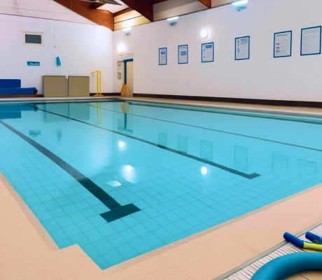 The Hayes Primary School swimming pool